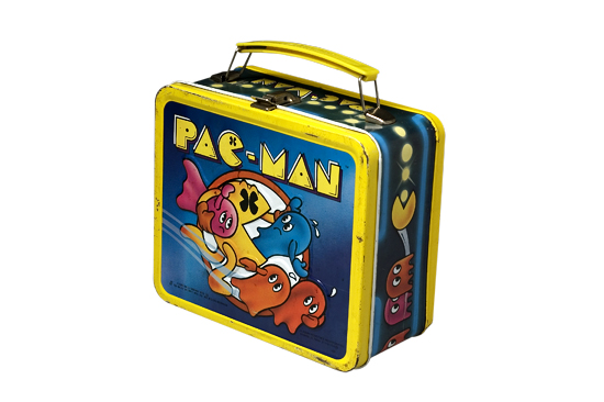 Pac-Man Lunchbox, 1981. Gift of Glenn Ralston