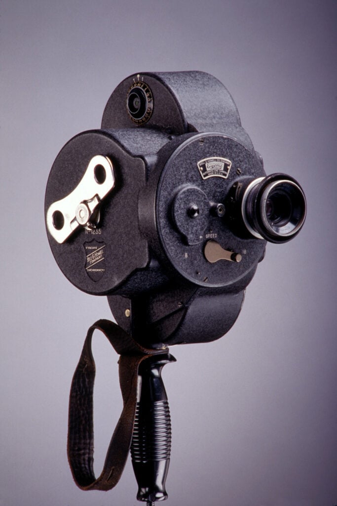 Motion picture camera, Bell & Howell 35mm Eyemo, c. 1925