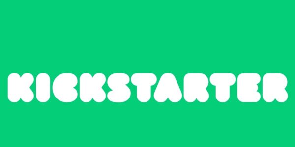 Kickstarter logo with green background